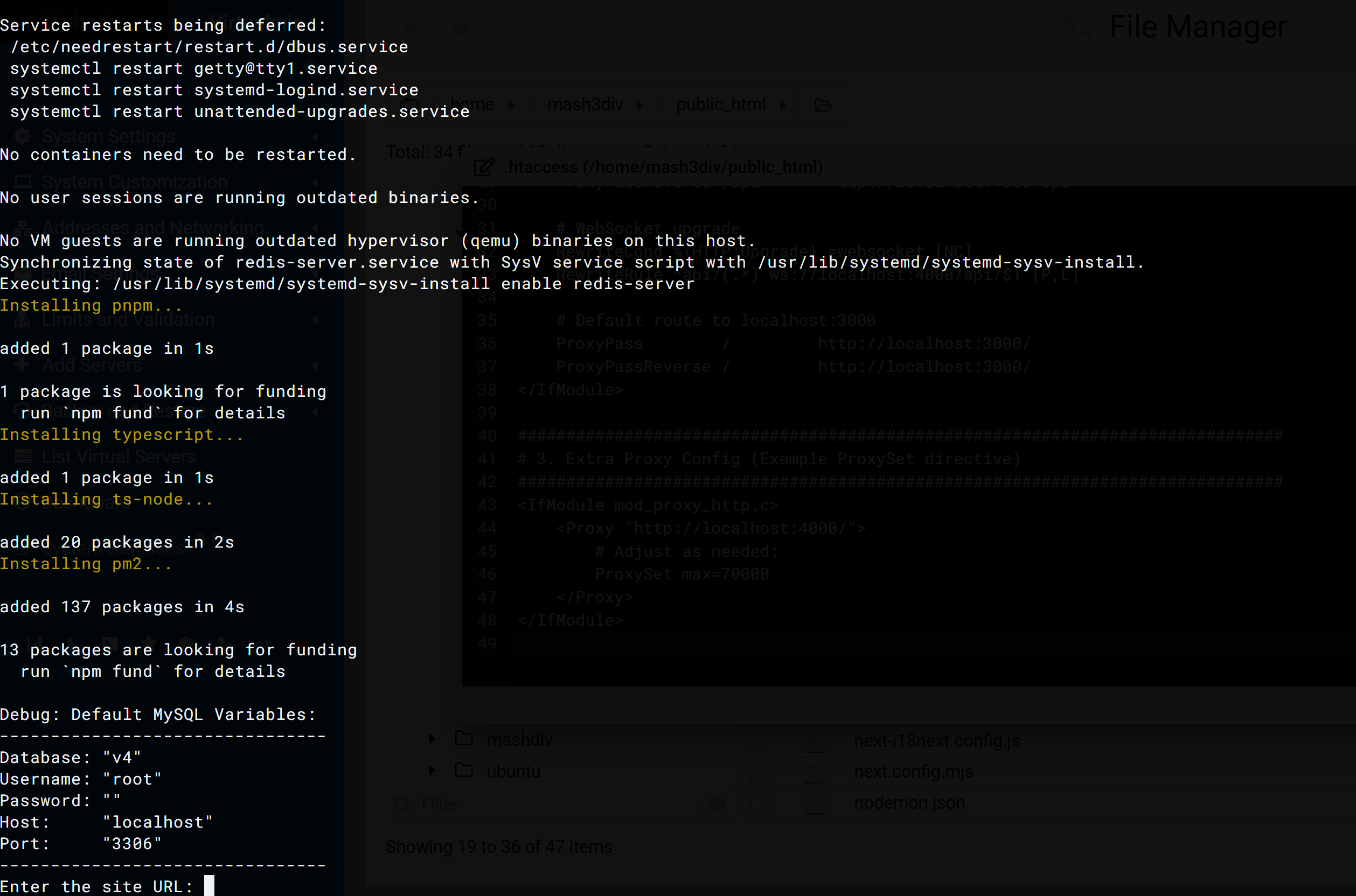 Run automated installer
